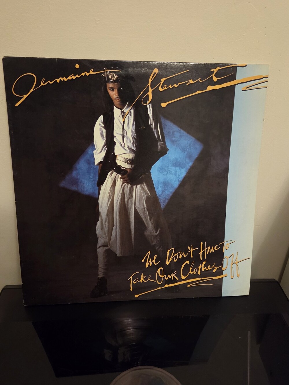 Jermaine Stewart -We Dont Have To Take Our Clothes Off LP Record